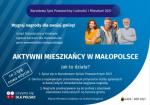Urząd Statystyczny w Krakowie ogłasza konkurs dla mieszkańców gmin województwa małopolskiego „Aktywni mieszkańcy w Małopolsce