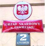 Informacja o zmianie adresu strony internetowej i BIP Urzędu Skarbowego w Oświęcimiu.