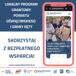 Rusza kolejna edycja Lokalnego Programu Grantowego Powiatu Oświęcimskiego i Gminy Kęty!