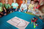 Zajęcia z robotem edukacyjnym OZOBOT w grupie Kotki w PS Brzezinka