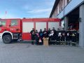 Przekazanie Pluszowych Misiów Państwowej Straży Pożarnej w Oświęcimiu