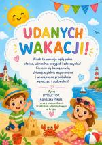 ŻYCZYMY UDANYCH WAKACJI