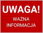 Ważna informacja