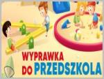 Wyprawka przedszkolna na rok szkolny 2021/2022