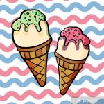 Pyszne i kolorowe lody Treflikowe