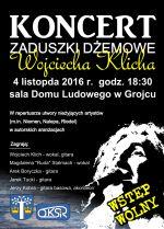 Koncert Wojciecha Klicha