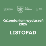 Kalendarium wydarzeń - LISTOPAD