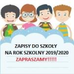 Zapisy do szkoły