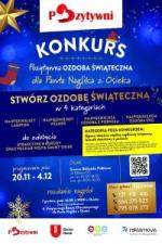 Pozytywna ozdoba świąteczna - konkurs