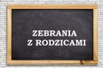 Zebrania z rodzicami
